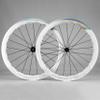 SUPERTEAM Carbon Disc Wheel 50CU-28-CC Tubeless 700C Cycling Wheel (FIT for Shimano, Thru AXLE 12 * 100-12 * 142MM) view 1