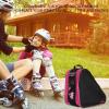 Roller Skate Bag,Waterproof Roller Skate Bag Skating Carrier - Skating Lovers Beginners Inline Roller Bag with Three Compartments for Skating Rinks, Training Ground view 2