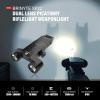 Brinyte XP22 1300 Lumens Weaponlight T18 Red Green White Hunting Light Bundle view 2