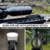 Brinyte XP22 1300 Lumens Weaponlight T18 Red Green White Hunting Light Bundle view 3
