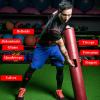 Weight-bearing Strength Training Bucket,Training Fitness Tube,Yoga Strength Training Cylinder Yoga Column,for Loaded Movements in The Home Gym,12kg view 4
