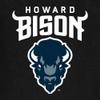Howard University Primary Logo Women's High Waisted Yoga Leggings for Workout Running Yoga 7/8 Length Pants, Black, 2X-Large view 3
