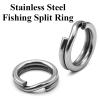 SagaSave 200PCS High Strength Heavy Stainless Steel Fishing Split Ring, 5 Sizes Double Snap Lure Tackle Connector Kit, Fishing Tackle for Freshwater and Saltwater-with Lure Plier view 4