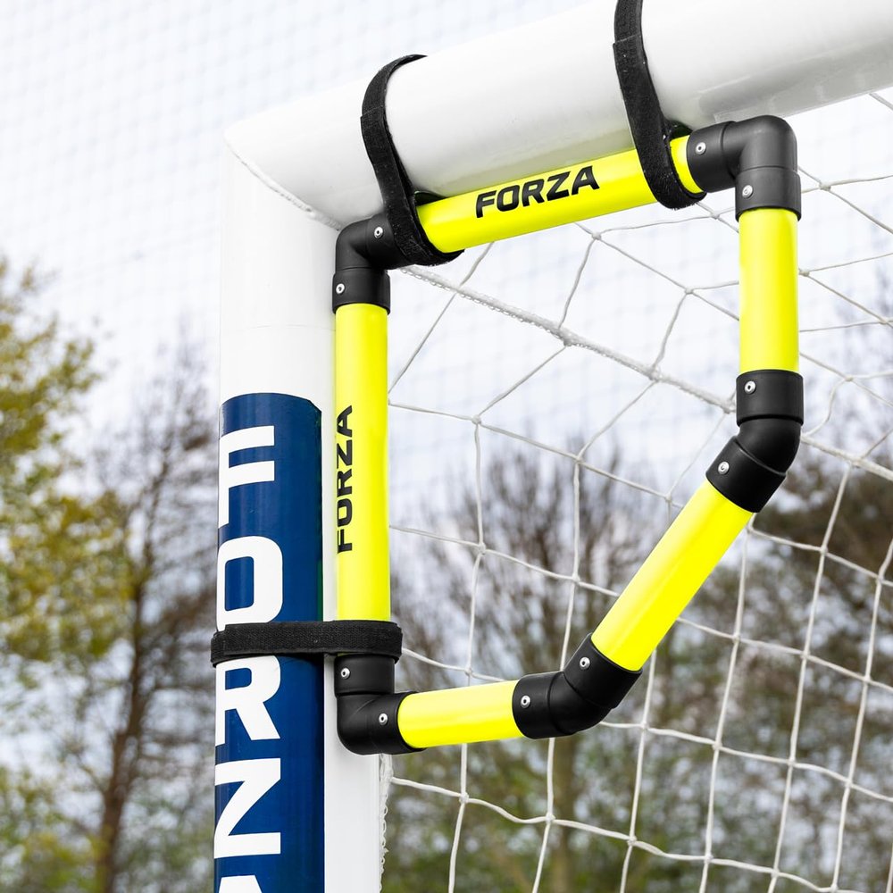 FORZA Worlds Smallest Soccer Target Top Bins 12in x 12in Soccer Goal Corner Targets Top Bins [Pack of 1, 2 or 4] Optional Storage Bag Included (Without Carry Bag, Pack of 4)