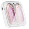 Tydse Hand Warmers Rechargeable with 10000mAh Charging Case, 2000mAh Portable Hand Warmers 2 Pack, Reusable Electric Pocket Heater for Hunting, Camping Gear, Outdoors, Gifts for Christmas - Pink view 1