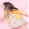 Girls Cardigan Sweater School Uniforms Toddler Long Sleeve Button Knit Solid Sweaters Tops Yellow view 2