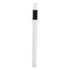 INFINAUTO Bike Seat Posts 31.6x400mm Bike Saddle Post Seat Tube Aluminum Alloy Silver Tone Shock Absorbing view 1