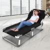 YHHLWXMDZ Sleeping Cots/Camping Cots for Adults 5 Adjustable Positions, Folding Chaise Lounge Outdoor, Sleeping Cot for Home Nap Beach Travel,190 * 68 * 28 Cm/74.8 * 26.8 * 11in view 2