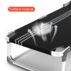 YHHLWXMDZ Sleeping Cots/Camping Cots for Adults 5 Adjustable Positions, Folding Chaise Lounge Outdoor, Sleeping Cot for Home Nap Beach Travel,190 * 68 * 28 Cm/74.8 * 26.8 * 11in view 4