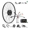 BAFANG Ebike Conversion Kit,48V500W Front Hub Motor Kit with EKD01 Digital Display&Smart Controller PAS System,High Speed Brushless Geared Ebike Motor for 700C/28 Front Wheel Electric Bicycle Kit view 1