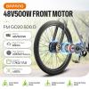 BAFANG Ebike Conversion Kit,48V500W Front Hub Motor Kit with EKD01 Digital Display&Smart Controller PAS System,High Speed Brushless Geared Ebike Motor for 700C/28 Front Wheel Electric Bicycle Kit view 2