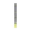 Fischer Orbiter EF Cross Country Skis, Black/Neon Yellow, X-Large w/ Control Step-in Binding view 1