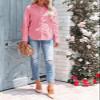 siliteelon Women's Button Down Shirts Long Sleeve Dress Shirts Wrinkle Free Collared Work Office Solid Blouses Corset Tops - Peach Pink M view 4