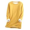 SEAOPEN Fleece Sweatshirts for Women Winter Warm Sherpa Lined Shirts Fuzzy Pullover Top Soft Crewneck Thermal Underwear view 1