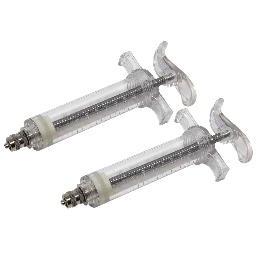 BleedZone Brake Bleeder Tool for Hydraulic Bikes, 2x PC 20ml Syringes Set