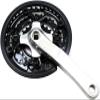 MINSENPIJU Bike Crank,Cranksets for Bikes 7 8 9 Speed MTB Bike Crankset 24T-34-42T 170mm Aluminum Alloy Chainwheel Sprocket Square Hole Bicycle Crank Set view 1