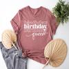 Lantliv Custom T Shirts for Men and Women, Add Your Own Text, Logo, Image T-Shirts for Birthday, Father's Day and Mother's Day, Toddler Heather Mauve Large view 4