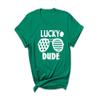 Lantliv Custom T Shirts for Men and Women, Add Your Own Text, Logo, Image T-Shirts for Birthday, Father's Day and Mother's Day, Toddler Kelly Green Large view 3