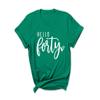 Lantliv Custom T Shirts for Men and Women, Add Your Own Text, Logo, Image T-Shirts for Birthday, Father's Day and Mother's Day, Toddler Kelly Green Small view 4