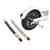 huiyany Stainless Steel Extended Silicone Nozzle Scooters Valve Adapter Air Pump Nozzle Tire Inflator Compatible with M365 Skateboard Tool(Rubber Nozzle) view 2