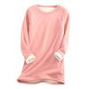SEAOPEN Fleece Sweatshirts for Women Winter Warm Sherpa Lined Shirts Fuzzy Pullover Top Soft Crewneck Thermal Underwear view 1