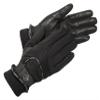 LeMieux Waterproof Lite Gloves - Flexible to Feel Reins - Silicone Grip - Black - XSmall view 1