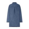 Womens Long Denim Jackets Plus Size Trench Coat Open Front Cardigan Button Down Long Sleeve Classic Jeans Jackets view 3