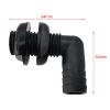 Boat Marine 3/4" Inch 90 Degree Thru Hull Fitting Deck Floor Drain Replacement Accessory Part for Boat Tractor view 2