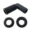 Boat Marine 3/4" Inch 90 Degree Thru Hull Fitting Deck Floor Drain Replacement Accessory Part for Boat Tractor view 3