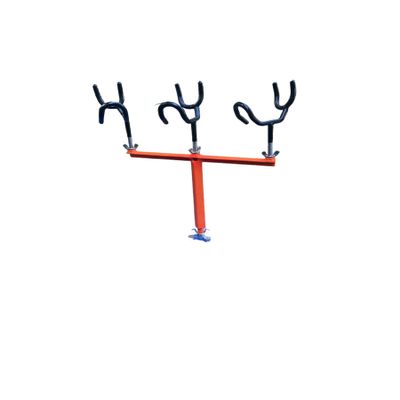 3 Fishing Rod Holder Spider Drifting Trolling Rig (Neon Orange)