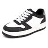 Nautica Kids Boys Casual Low-Top Lace-Up Court Shoes, Fashion Sneakers - Trainers for Skate, Tennis, Walking, and Workouts-Big Kid-Little Kid-Ivan-Black Silver, Size 13 view 1