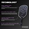 Engage Pursuit Pro1 Pickleball Paddle - Carbon Fiber for Extreme Spin - MachPro Core for Maximum Power & Control (Deep Magenta, Standard Weight (8.0-8.3oz)) view 3