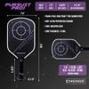 Engage Pursuit Pro1 Pickleball Paddle - Carbon Fiber for Extreme Spin - MachPro Core for Maximum Power & Control (Deep Magenta, Standard Weight (8.0-8.3oz)) view 4