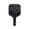 Engage Pursuit Pro MX Pickleball Paddle  Elongated Shape, Raw T700 Toray Carbon Fiber Face, 13mm Control Pro Black Core (Alpine Lime, Standard (7.9-8.3oz)) view 1