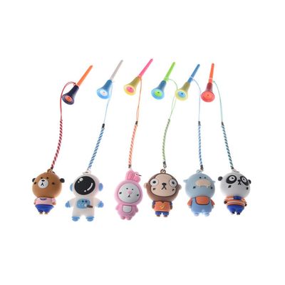 Leopacat Golf Tee Hanger Anti Lost, Lost Ring Colorful Rubber with Strap Cartoon Plastic Pattern Cute Men Women Premium Space Bear Tees Silicone Adjustable Height Loss Prevention Excellent Holder 6Pcs