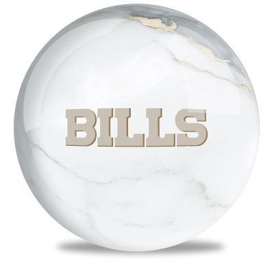 On The Ball Bowling NFL Marble Buffalo Bills 12#