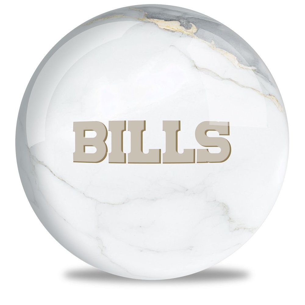 On The Ball Bowling NFL Marble Buffalo Bills 12#