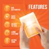 XL Hand Warmers & Body Warmers 40 Pack - Up to 18 Hours of Long Lasting Warmth and Hot Hands - Easy Air Activation for Hands, Body and Feet - TSA Approved view 2