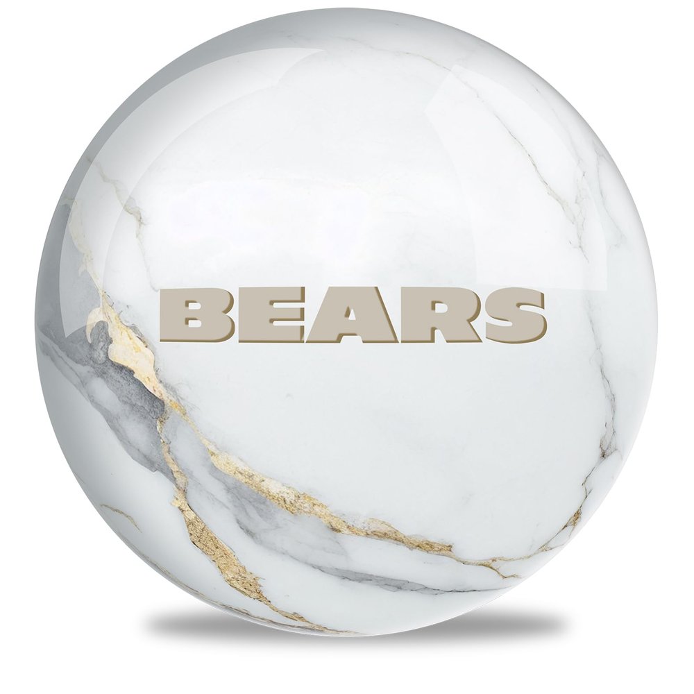 On The Ball Bowling NFL Marble Chicago Bears 16#