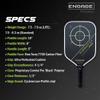 Engage Pursuit Pro EX Pickleball Paddle  Widebody Shape, Raw T700 Toray Carbon Fiber Face, 13mm Control Pro Black Core (Alpine Lime, Lite (7.5-7.8oz)) view 2