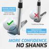 F2 Wave Wedge, 64 Left Hand, Innovative Golf Wedges with Steel Shaft, Shank-Proof Golf Club for Superior Accuracy & Smooth Turf Interaction view 4
