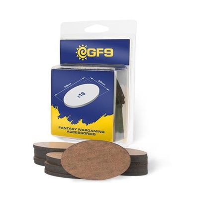 Gale Force Nine Oval Bases - 60x35mm