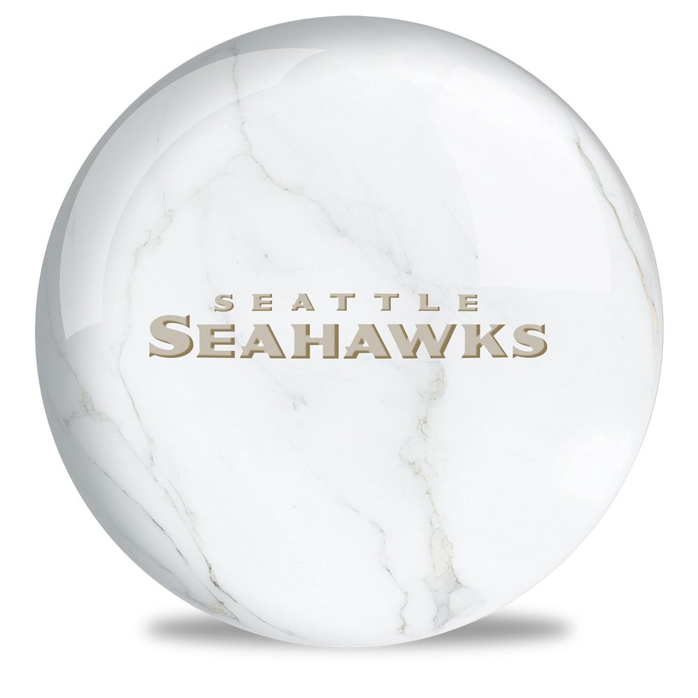 On The Ball Bowling NFL Marble Seattle Seahawks 8#
