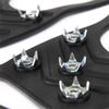 Crampons Ice Snow Traction Cleats for Boots Shoes Snow Grips 8 Spikes Crampons Anti Slip Safe Ice Grips Stretch Shoe Grippers Footwear Traction for Women Men Hiking Climbing Mountaineering view 3