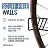 StoreYourBoard Swivel Bike Wall Mount, No Lift Vertical Rack view 4