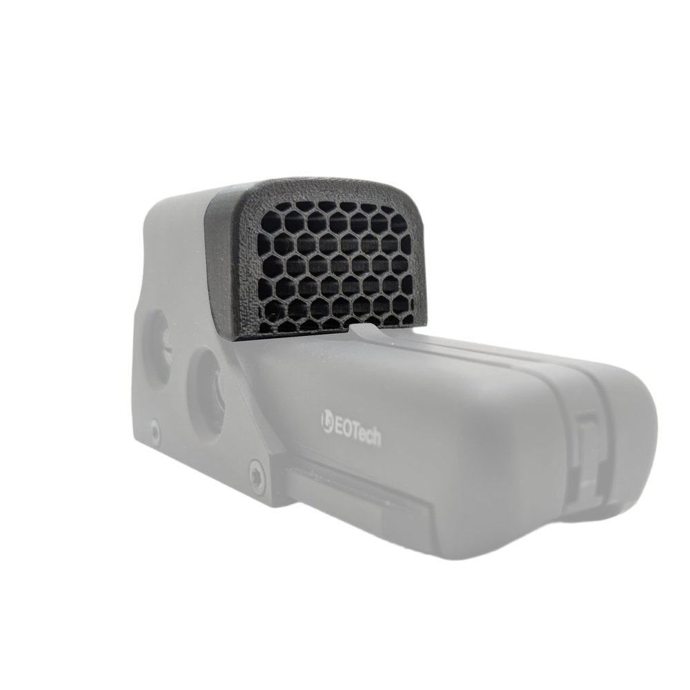 Killflash Hex Anti-Reflection Device Compatible with EOTech 512/552 Optic (Earth Brown)