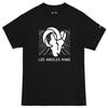 Zubaz NFL Adult Unisex Cotton Heavyweight Short Sleeve T-Shirt Black with Grey Tonal Tunnel Logo for Men and Women, Los Angeles Rams, 3X-Large view 4