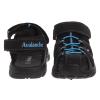 Avalanche Kids Close Toe Sandal with Strap Closure - Durable Walking Sport Sandals for Boys - Black Blue (Size 13 Little Kid) view 4