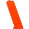 American Safety Molds - Compatible with Glock 45 - Non-Functional Solid Polymer Magazine - Blaze Orange - U.S.A  Magazine Holster Molding Prop view 1
