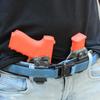 American Safety Molds - Compatible with Glock 45 - Non-Functional Solid Polymer Magazine - Blaze Orange - U.S.A  Magazine Holster Molding Prop view 3